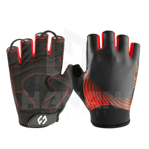 Venta caliente precio barato medio dedo antideslizante entrenamiento ejercicio ciclismo levantamiento de pesas GUANTES DE Pakistán - Product Image 2