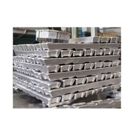 Lingots d'aluminium de qualité supérieure pour le raffinage de fonderie et les projets de fabrication industrielle de métaux en Inde