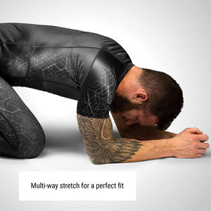 Wholesale Blank Oem Surf Printed <b>Compression</b> <b>Shirt</b> Short Sleeve Mma Jiu Jitsu Logo Uv Custom Rashguards Bjj Rash Guard for Men - Product Image 3