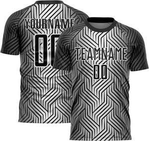 Nouveautés : Tenues de football unisexes personnalisables, kits d'équipe avec logo et numéros imprimés, shorts respirants à séchage rapide pour club de football - Product Image 3