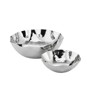 Top Trending Easy Clean Food Grade Metal Servir Bowl Plato de latón de acero inoxidable Comedor Servir Hogar Restaurante Hotel Fiestas - Product Image 3