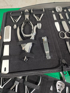 Juego de Manicura y Pedicura Profesional de Acero 2024, el Más Vendido, con Estuche, 20 Piezas, Alta Calidad, Precio Bajo al por Mayor - Product Image 3