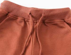 Pantalones cortos de algodón de Color sólido personalizados de alta calidad 100% algodón polar entrenamiento Joggers correr Casual francés Terry niños pantalones cortos de sudor - Product Image 6