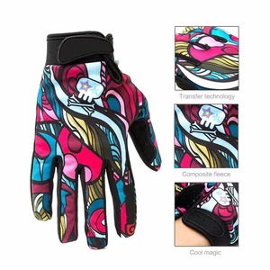 Guantes Deportivos Unisex para Exteriores, Impermeables, Resistentes al Viento, de Dedos Completos, de Cuero/Poliéster/Neopreno, Ecológicos, para Motociclismo y Ciclismo - Product Image 4