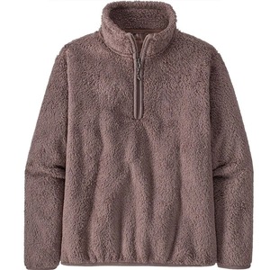 Pull-over à fermeture éclair en polaire épaisse 1/4 unisexe Sherpa coupe-vent brodé sur mesure pour l'hiver - Product Image 3