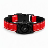 Collier GPS pour chien et chat, certifié Apple Find My, étanche IP68, anti-perte, réfléchissant, réglable, tailles S, M, L
