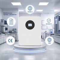 Batterie LiFePO4 25,6V 200Ah montée en rack 5,12 kWh pour stockage d'énergie domestique, système solaire ESS, BMS intelligent, décharge CAN 150A