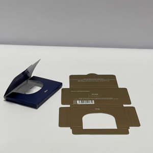 Usine directe pour l'emballage de papier absorbant l'huile |   Boîte pliante en carton pour papier absorbant pour le visage avec logo personnalisé imprimé - Product Image 1