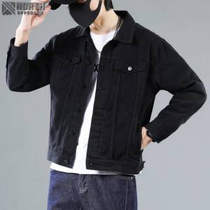 Chaqueta vaquera de talla grande Oem de alta calidad, chaqueta vaquera de estrella, transpirable, clásica, Unisex, ropa de invierno, chaqueta vaquera para hombre - Product Image 2