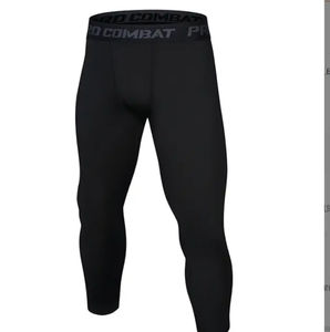 2024 mallas de entrenamiento para correr y baloncesto para hombre, pantalones de compresión de alta elasticidad, estampado rápido sin costuras, venta al por mayor - Product Image 2