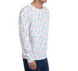 320G100% coton sweat de haute qualité sweat-shirt en coton biologique lourd Logo personnalisé sweat-shirt à col rond surdimensionné vierge - Product Image 6