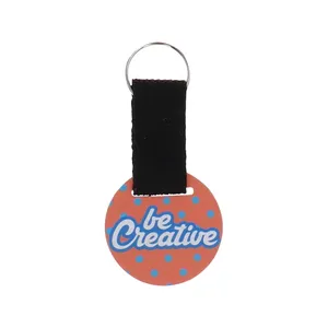 Porte-clés promotionnel personnalisé en bois de bouleau avec design boisé - Product Image 6
