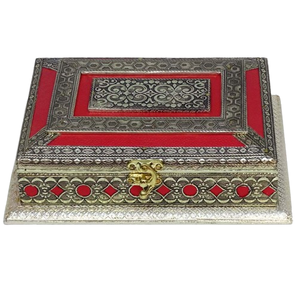 Caja de regalo de frutas secas vacías de artesanía decorativa de Metal respetuosa con el medio ambiente caja de regalo de dulces caja al por mayor de Venta caliente - Product Image 4