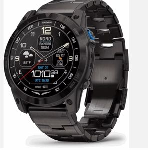 Montre connectée germiniD2 Mach 1 Pro Aviator de qualité supérieure avec GPS, carte mobile, météo aéronautique, fonctions santé et bien-être - Product Image 3