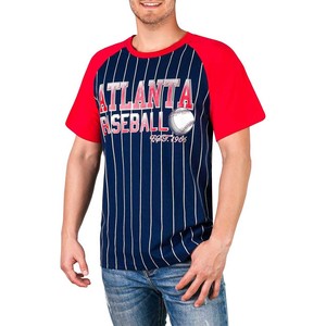 Conjunto Deportivo para Fanáticos del Béisbol, Camiseta Sublimada con Rayas, Mangas Raglán, Transpirable - Product Image 5