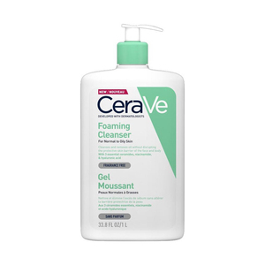 Nettoyant visage quotidien CeraVee pour hommes et femmes, enrichi en céramide pour une barrière cutanée saine. - Product Image 1