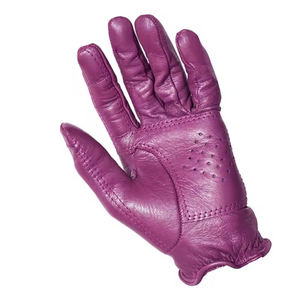Nouveaux gants de chasse à cheval en cuir personnalisés OEM de bonne vente gants de course pour entraîneurs professionnels gants de chasse en cuir véritable - Product Image 2