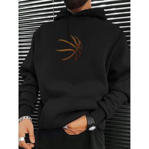 Pull-over de loisirs d'automne/hiver pour hommes, tricots et sweatshirts standard d'une couleur fabriqués en Chine - Product Image 1