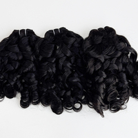 Extensiones de Cabello Humano Natural Ondulado de Camboya de Alta Calidad, Color Natural para Uso Profesional en Salón