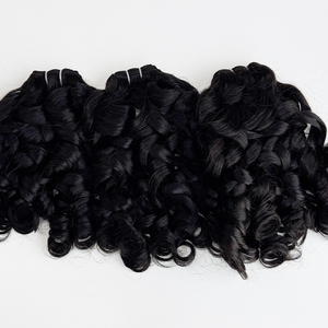 Extensions de cheveux humains bruts cambodgiens de haute qualité, ondulés, couleur naturelle, pour usage professionnel en salon - Product Image 6