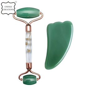 ชุดโรลเลอร์พลอยหินกัวซาทำจากหยกธรรมชาติเป็น100% ดั้งเดิม - Product Image 4