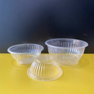 Tazón de plástico PP de 160/240 ml de calidad superior, listo para enviar, de fábrica en Vietnam, tazón para servir, taza para sopa, transparente, desechable. - Product Image 1
