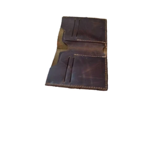 ซองหนังใส่พาสปอร์ตแบบขัดเงาเป็นมิตรต่อสิ่งแวดล้อมทำจากหนังแท้ - Product Image 1