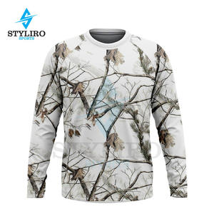 Chemise tactique à manches longues en coton imprimé pour homme - Séchage rapide, respirante, pour la chasse, la randonnée, l'escalade, uniforme de sport - Product Image 3