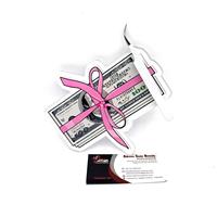 Dernières tuiles à cils en acrylique personnalisées, durables, en forme de cœur et de papillon, pour extensions de cils