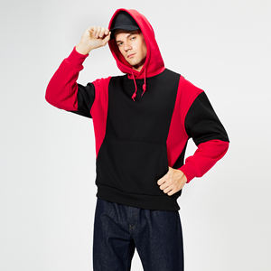 Sudadera con Capucha Personalizada para Hombre, Sudadera Informal de Manga Larga con Bloques de Color - Product Image 6
