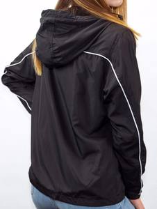 Veste d'hiver XS à col montant et fermeture éclair pour hommes, coupe-vent de basket-ball universitaire avec logo à l'avant, vêtements de rue de haute qualité - Product Image 6