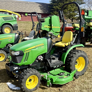 Tracteur à gazon à essence John Deer X300 2 temps, tondeuse à gazon de qualité industrielle à commande à distance, 100L - Product Image 1