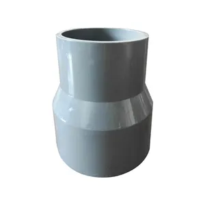 UPVC pipe pvc reducer plastic water pipe fittings