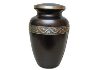 โกศบรรจุอัฐิสำหรับมนุษย์ โกศตกแต่ง โกศสำหรับอัฐิ โกศสำหรับอัฐิผู้ใหญ่ชายและหญิง โกศขนาดใหญ่ โกศสีดีบุก - Product Image 2