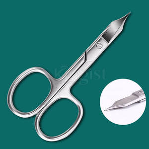 Sharp Curved Cuticle Scissors With Easy <b>Grip</b> Handle For <b>Controlled</b> Cutting Cuticle Scissors With High Precision Blades - Product Image 4
