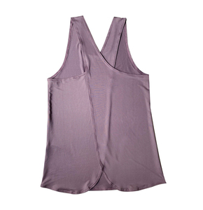 Women's Fitness Yoga Tank Top Breathable Sleeveless Gym Workout Tops Outdoor Quick Dry Running Sport <b>Vest</b> Tassel 100% Cotton - Product Image 3