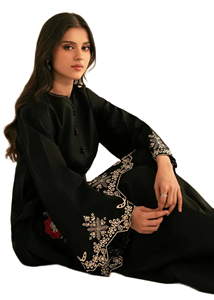 Ensemble Shalwar Kameez classique de haute qualité pour femme Style ethnique intemporel avec tenue de fête longue durée - Product Image 2