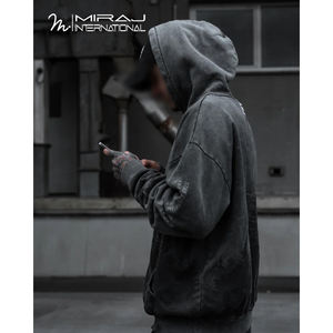 Sudaderas con Capucha para Adultos, Ecológicas, Transpirables, 100% Algodón, de la Más Alta Calidad, al Mejor Precio, Cómodas, con el Estilo Más Nuevo, Lavado Ácido, para Otoño - Product Image 3