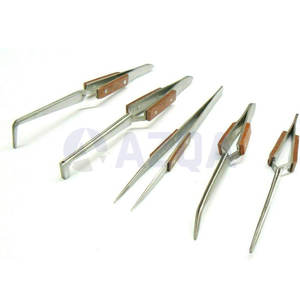 Juego de Pinzas de Fibra con Bloqueo Cruzado, Resistentes al Calor, Herramientas de Sujeción para Joyería y Manualidades - Product Image 6