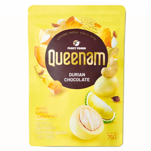 Vente en gros en vrac OEM/ODM 75G Noix de cajou enrobées de chocolat au durian, en-cas solides - Product Image 1