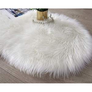 Tapis moderne beige en fausse laine, grande surface, 4 m de large, antidérapant, réversible, fabriqué sur mesure à la machine, peluche 10 mm pour la décoration de la maison et des hôtels - Product Image 2