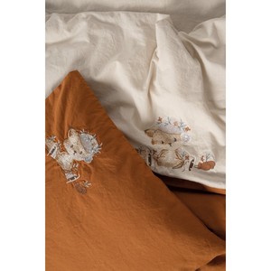 Juego de Ropa de Cama para Bebé Clever Beige, Bordado, 100% Algodón, con Diseño de Personajes - Product Image 2