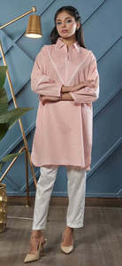 Conjunto indio informal y de uso diario con hermosos bordados Kurtis Set con tallas grandes disponibles para mujeres - Product Image 5