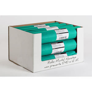 Yellow 0.40x12m Pre-cut Tablecloth <b>Roll</b> Novotex TNT B2B - Product Image 1