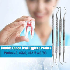 Juego de Herramientas de Limpieza Dental, 7 Piezas, Acero Inoxidable Alemán, Palillos para Limpieza, Espejo, Kit de Higiene Profesional - Product Image 2