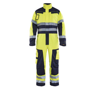 Nouveau design Coton Polyester Nouveaux hommes Obtenez vos uniformes de vêtements de travail personnalisés Combinaisons anti-feu Combinaison Combinaison de sécurité - Product Image 1