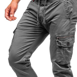 Pantalons décontractés professionnels pour hommes, qualité supérieure, toile de coton, impression par sublimation, marque privée, jambe droite, hiver - Product Image 5
