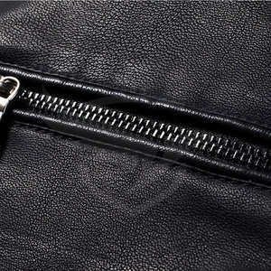 Design Your Own Winter Letter Pattern Front Logo Custom Color High Quality Casual Leather <b>Jackets</b> Custom Size OEM Service - Product Image 4