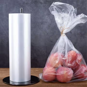 Meilleur prix 15 Mic LDPE Transparent Poly Tube Rouleau En Plastique Tube Rouleau Sac Étendre Plat En Plastique Rouleau Sacs Pour L'emballage Et La Nourriture - Product Image 5