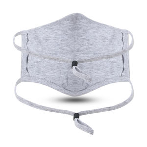 Masque facial en coton biologique peigné Clean Air, texture douce, contrôle de la respiration, surface lisse, maintien des oreilles, protection quotidienne - Product Image 5